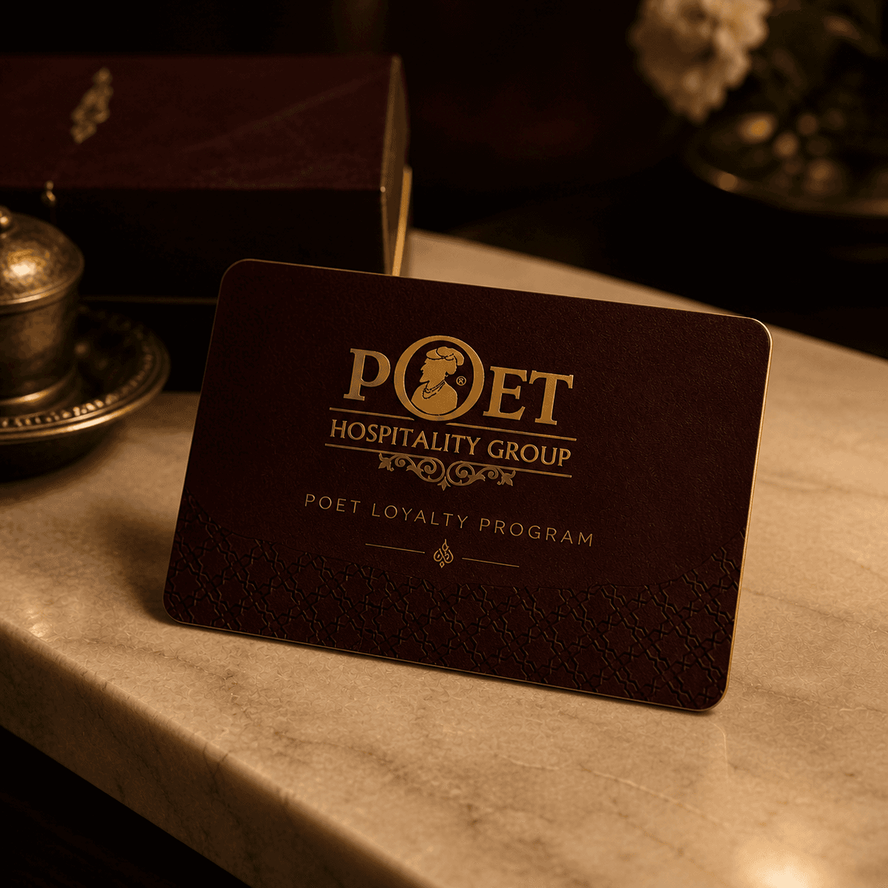 Poet Loyalty Program, members earn the room