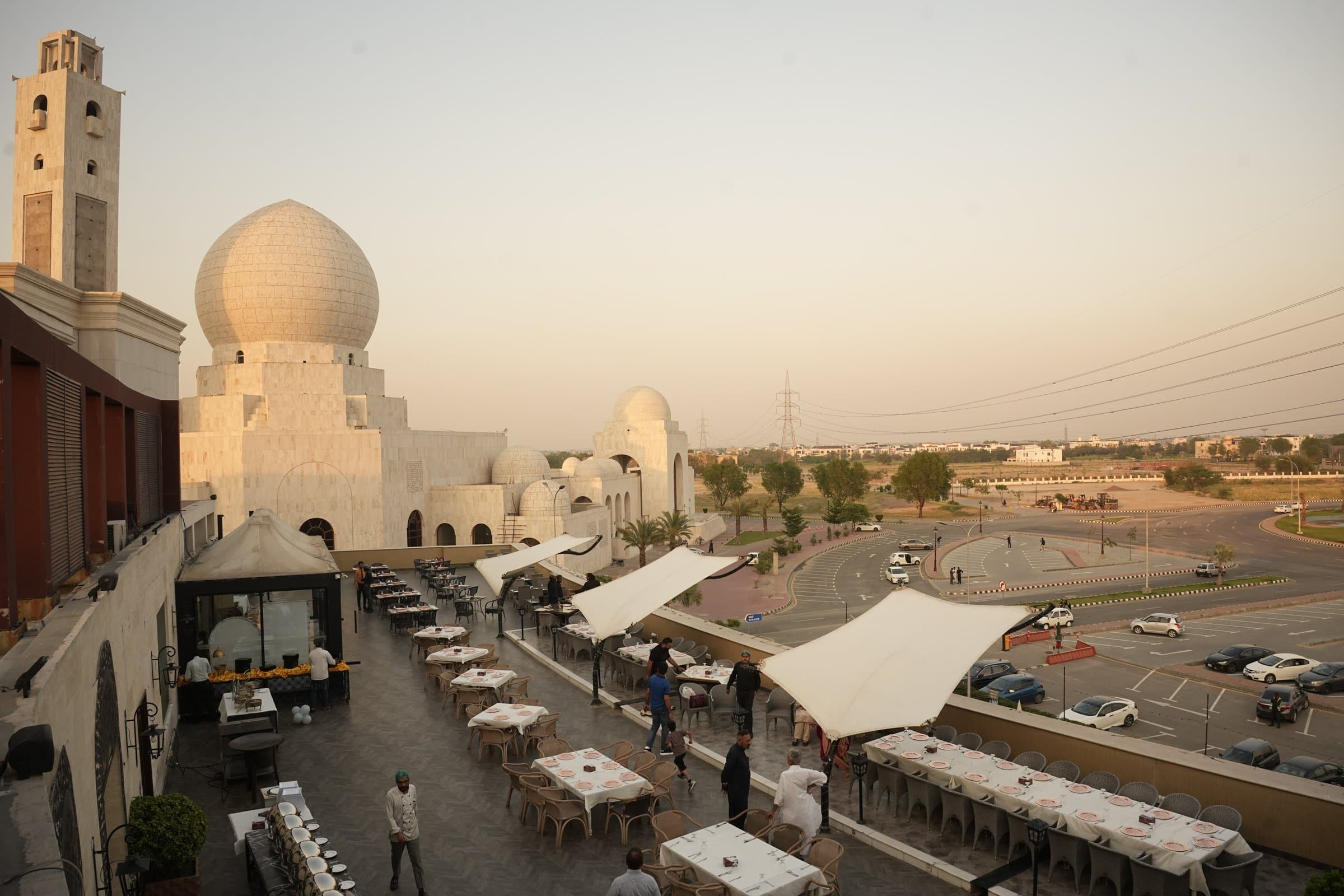 Editorial photograph representing Poet Restaurants in Lahore